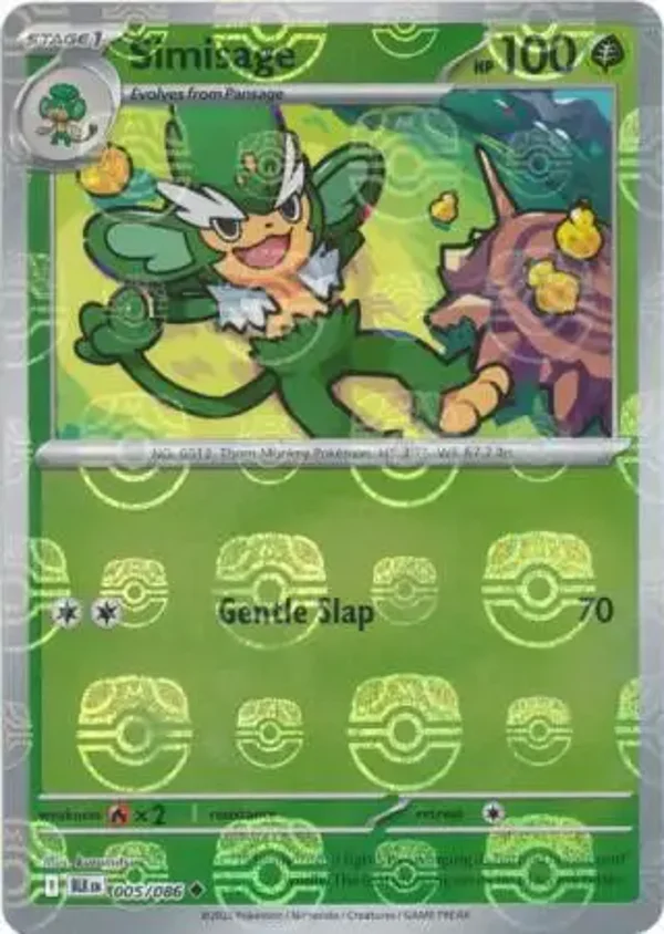 Simisage 005/086 Black Bolt