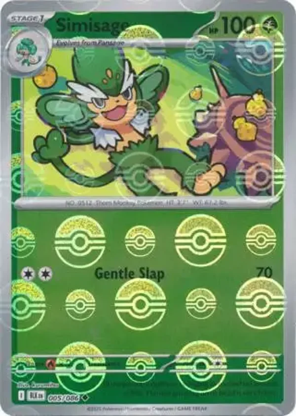 Simisage 005/086 Black Bolt