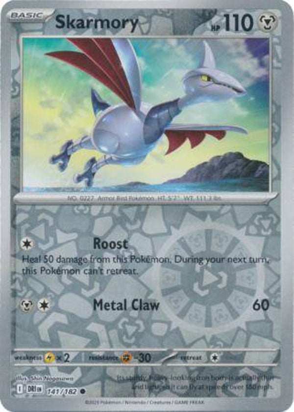 Skarmory 141/182 Reverse Holo Destined Rivals