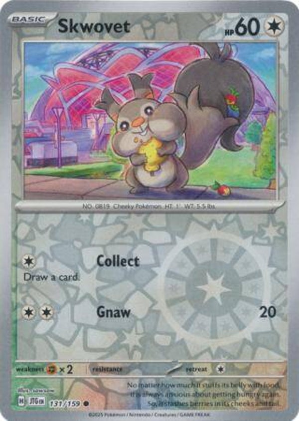 Skwovet 131/159 Reverse Holo Journey Together