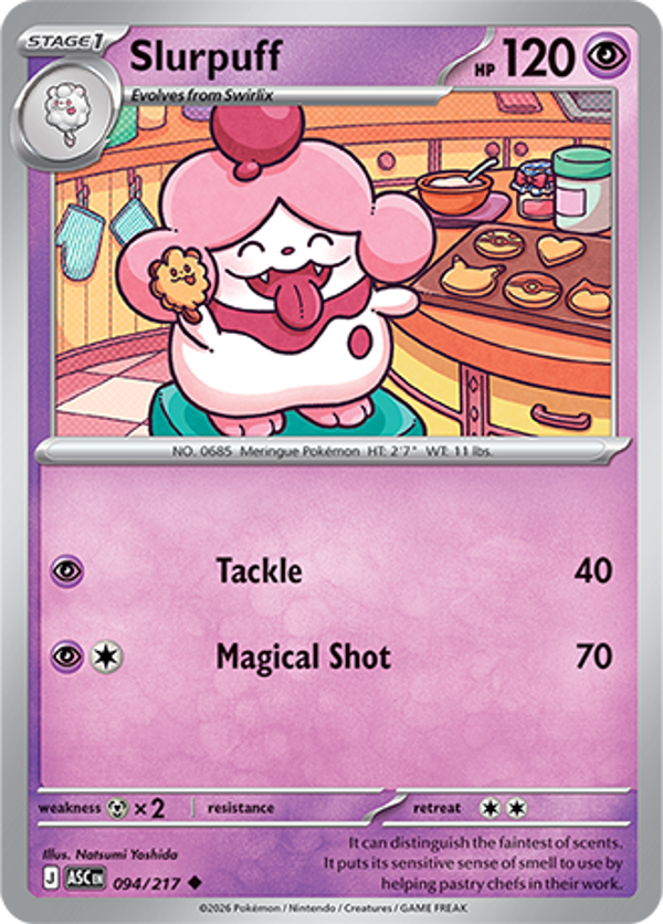 Slurpuff 094/217 Ascended Heroes