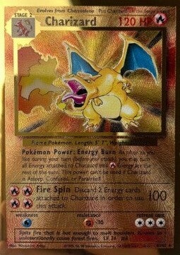 Charizard 04/102 Gold Metal Celebrations