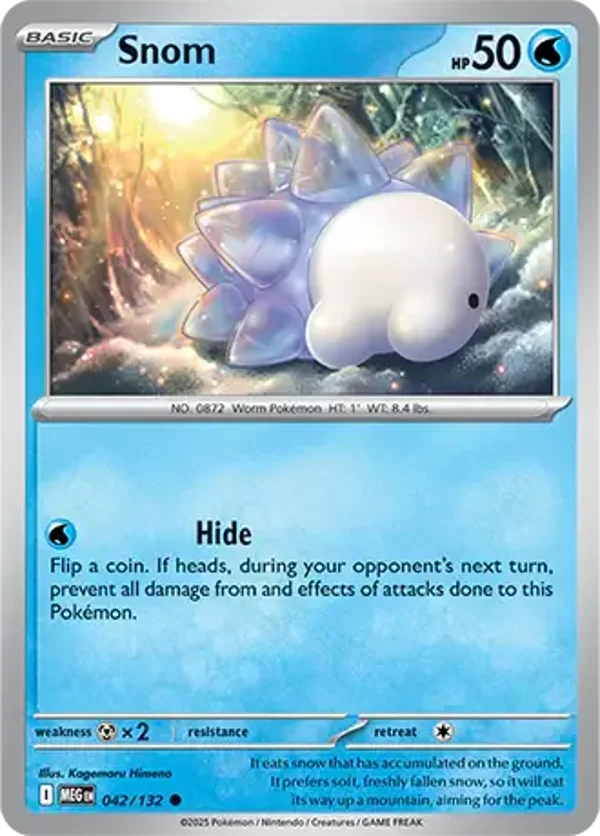 Snom 042/132 Reverse Holo Mega Evolution