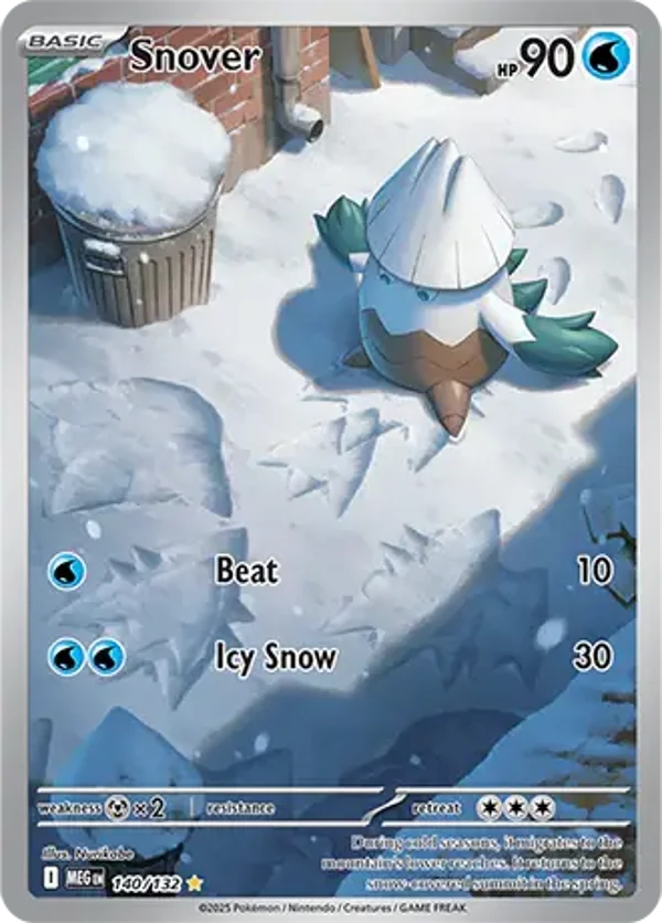 Snover 140/132 Mega Evolution