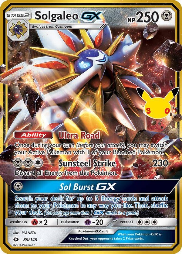 Solgaleo EX 89/149 Classic 30th Anniversary