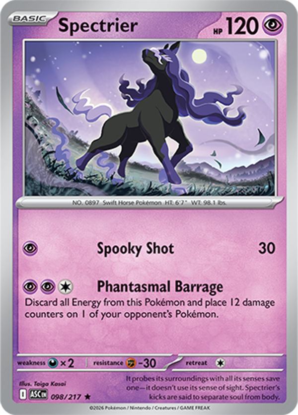 Spectrier 098/217 Holo Ascended Heroes