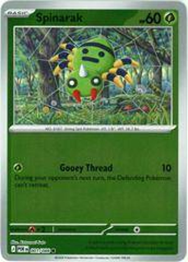 Spinarak 001/088 Reverse Holo Perfect Order