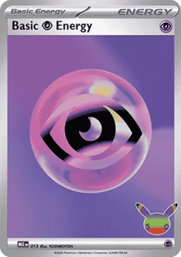 Spychic Energy mee 013 holo 30th Anniversary
