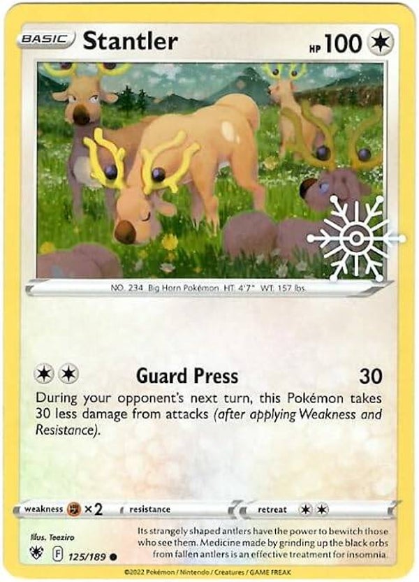 Stantler 125/189 snowflake holo Astral Radiance