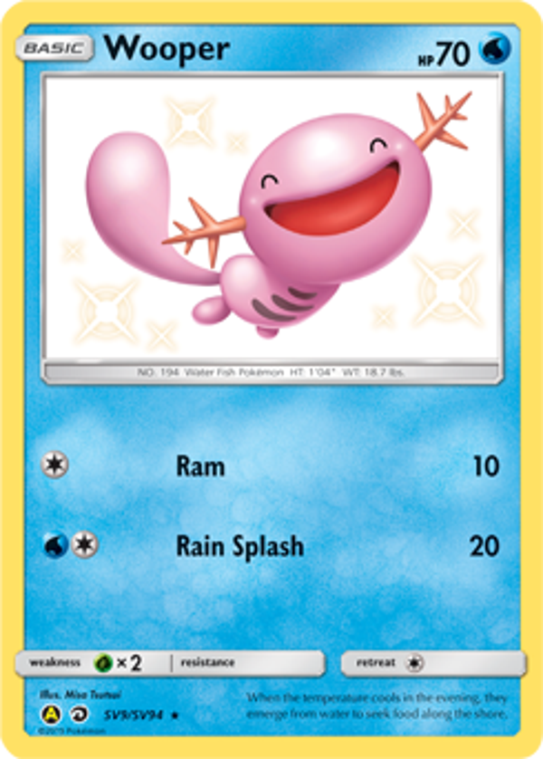Wooper SV 09/94 Hiddn Fates