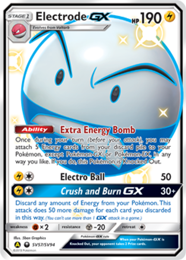 Electrode-GX SV57/SV94 Hidden Fates