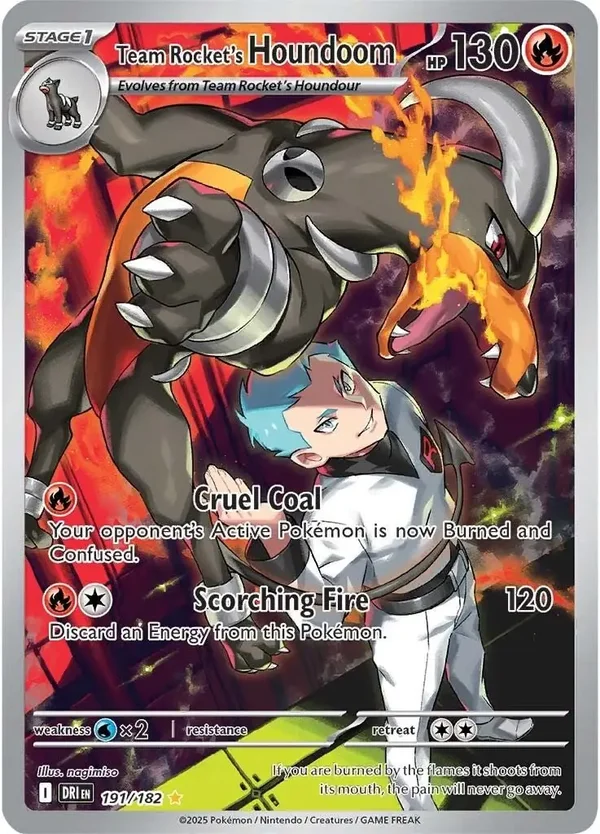 Team Rocket's Houndoom 191/182 Destined Rivals