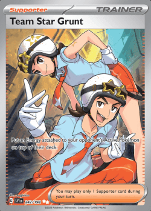 Team Star Grunt 242/198 Scarlet en Violet