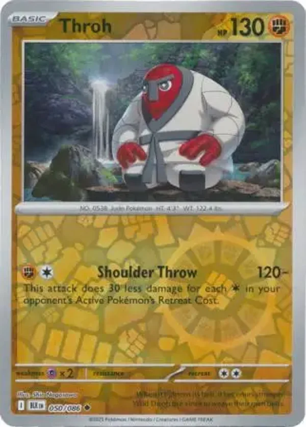 Throh 050/086 Reverse Holo Black Bolt