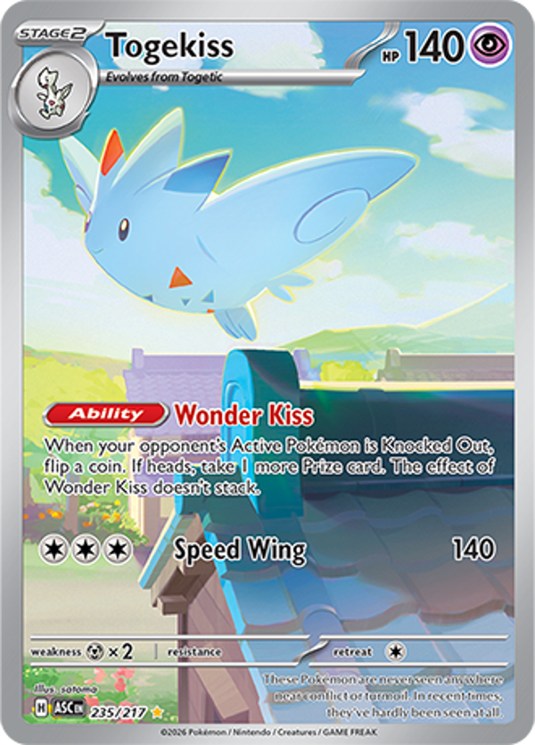 Togekiss 235/217 Ascended Heroes