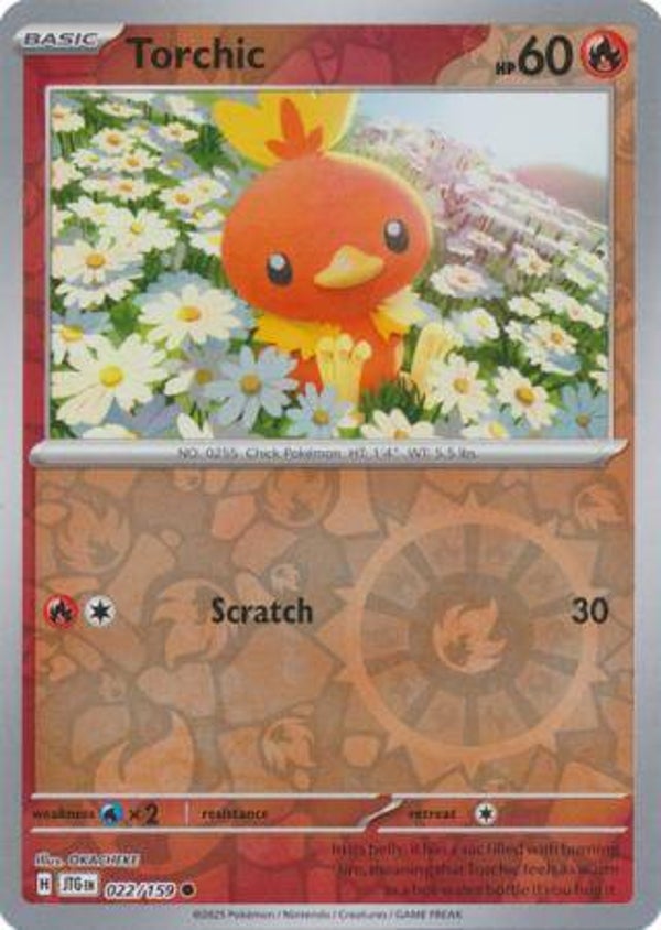 Torchic 022/159 Reverse Holo Journey Together