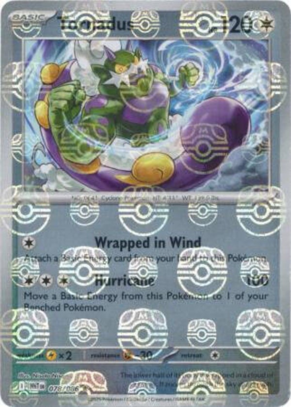 Tornadus 078/086 White Flare