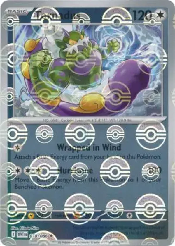 Tornadus 078/086 White Flare