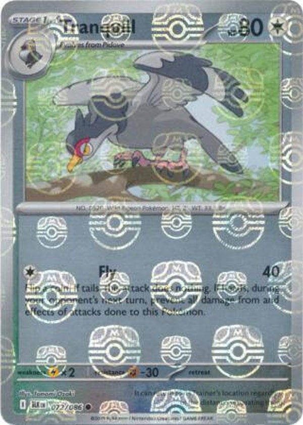 Tranquill 072/086 Black Bolt