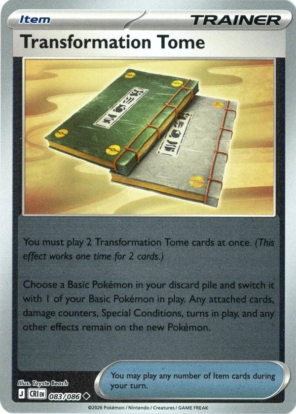 Transformation Tome 083/086 reverse holo Chaos Rising