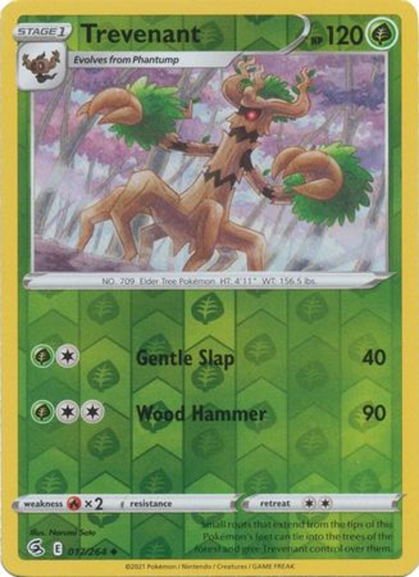 Trevenant 017/264 reverse holo (Fusion Strike)