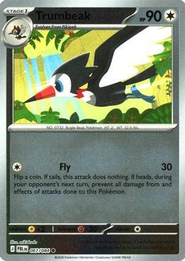 Trumbeak 067/084 reverse holo Pitch Black