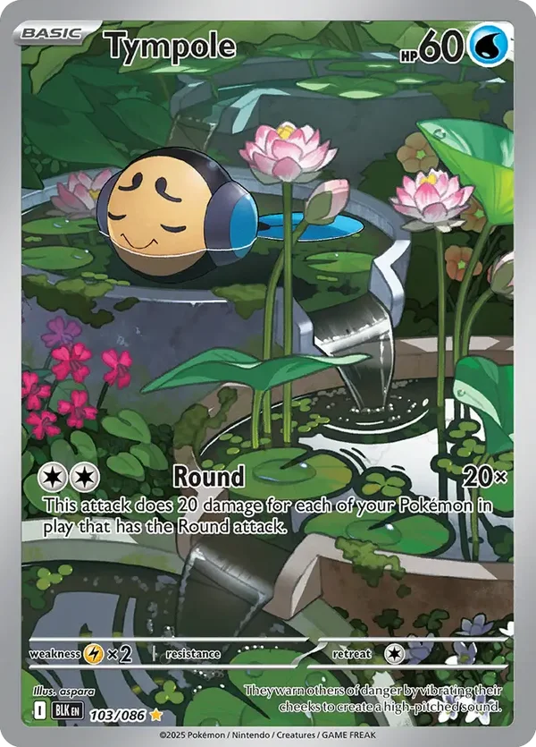 Tympole 103/086 Black Bolt