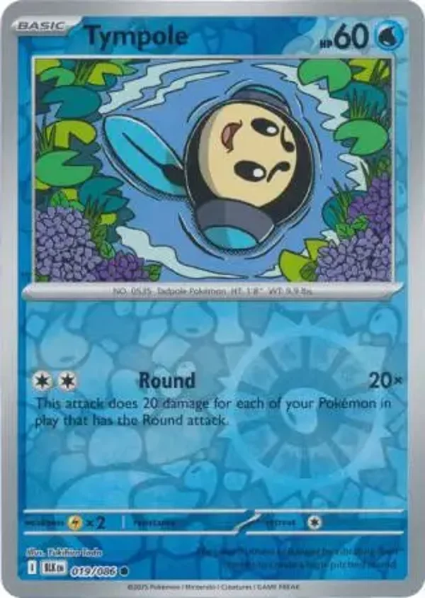 Tympole 019/086 Reverse Holo Black Bolt