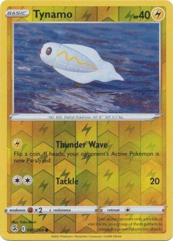 Tynamo 095/264 reverse holo (Fusion Strike)