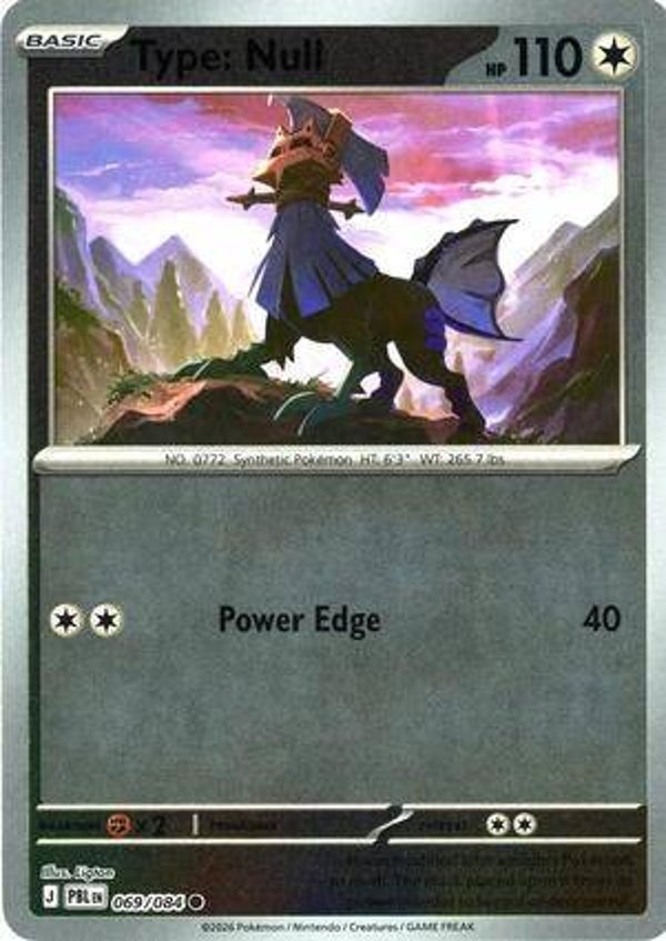 Type: Null 069/084 reverse holo Pitch Black