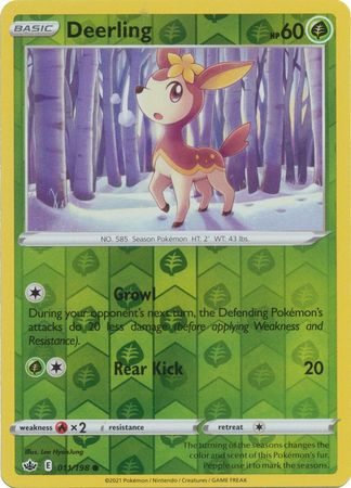 Deerling 011/198 reverse holo Chilling Reign