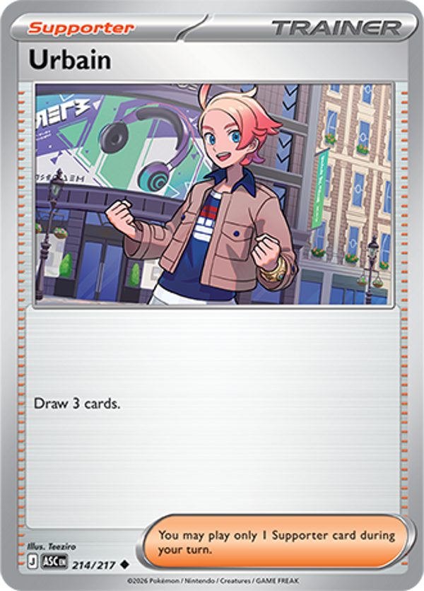 Urbain 214/217 Ascended Heroes