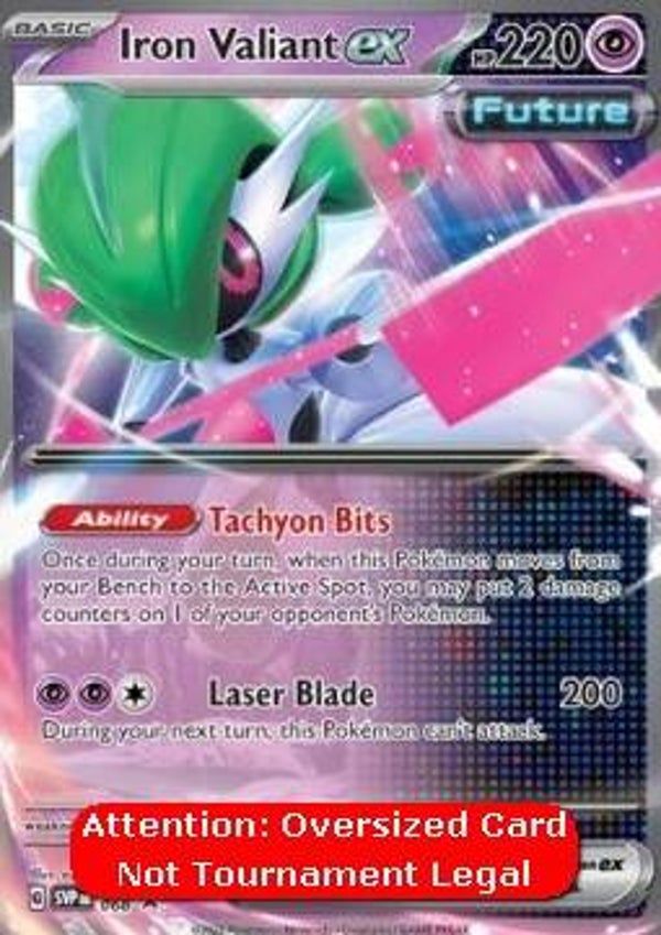 Iron Valiant EX svp068 Black Star Promo,s