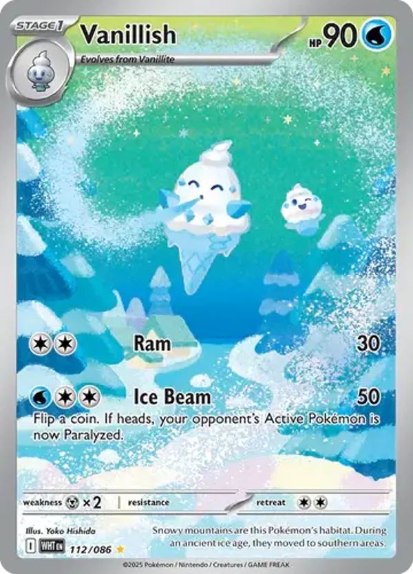Vanillish 112/086 White Flare