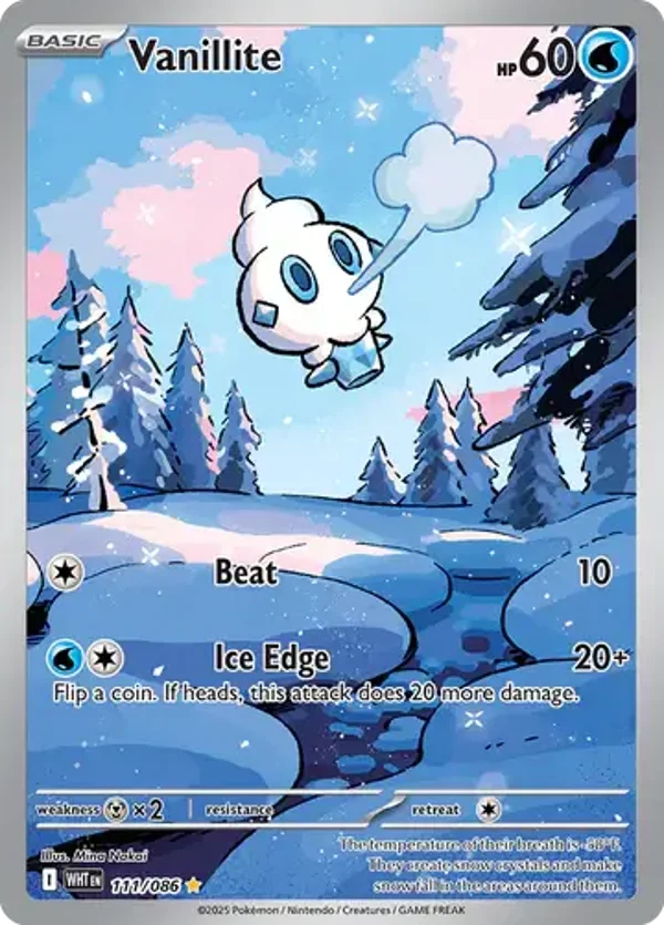 Vanillite 111/086 White Flare