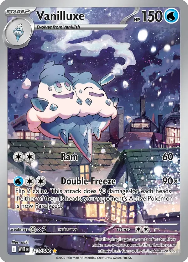Vanilluxe 113/086 White Flare