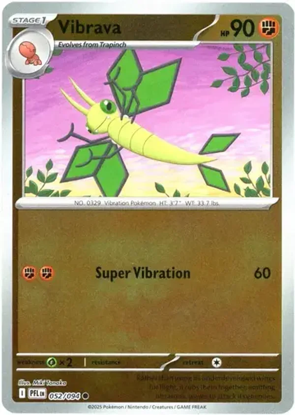 Vibrava 052/094 Reverse Holo Phantasmal Flames