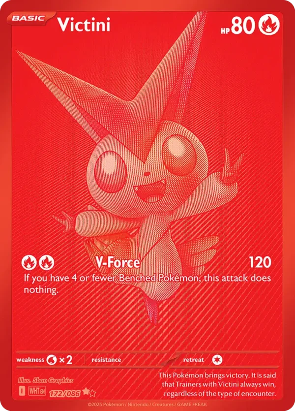 Victini 172/086 White Flare