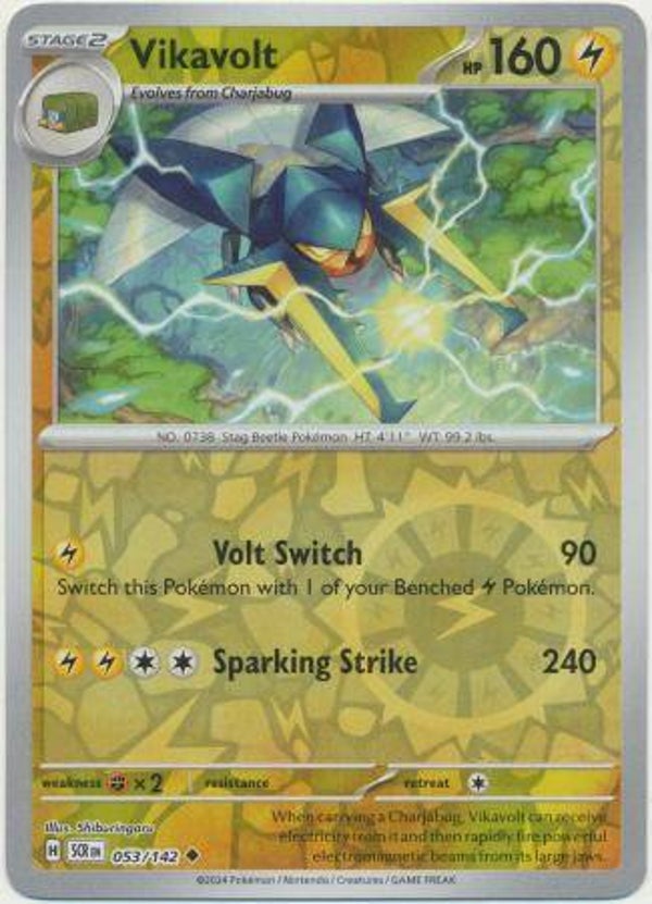 Vikavolt 053/142 Reverse Holo Stellar Crown
