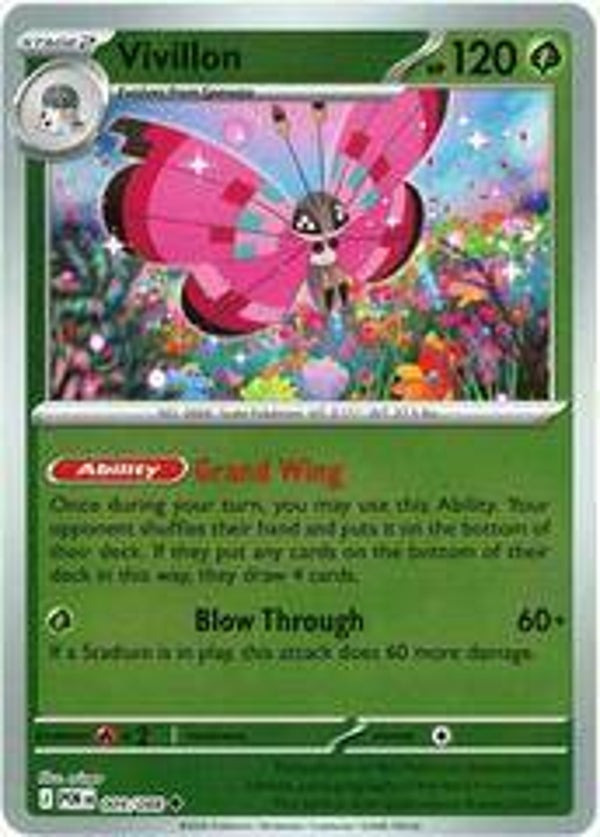 Vivillon 009/088 Reverse Holo Perfect Order