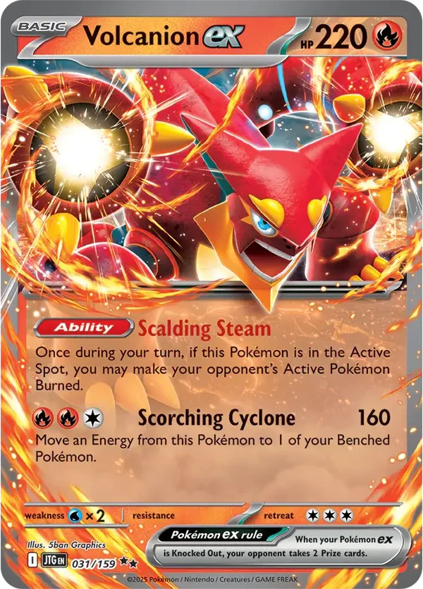 Volcanion EX 031/159 Journey Together