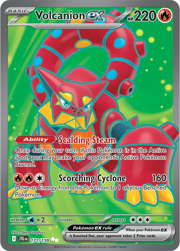 Volcanion EX 171/159 Journey Together