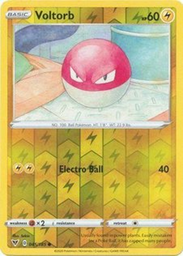 Voltorb 045/185 reverse holo Vivid Voltage