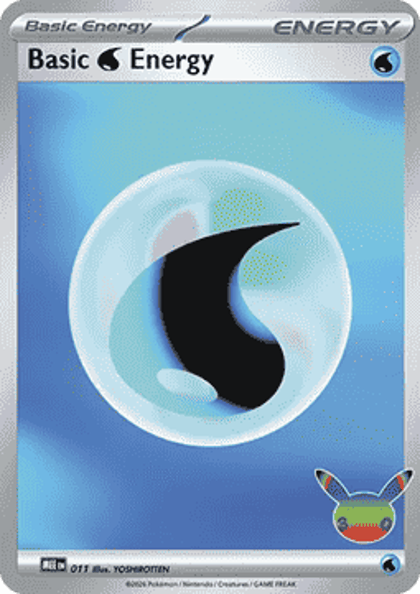 Water Energy mee 011 holo 30th Anniversary