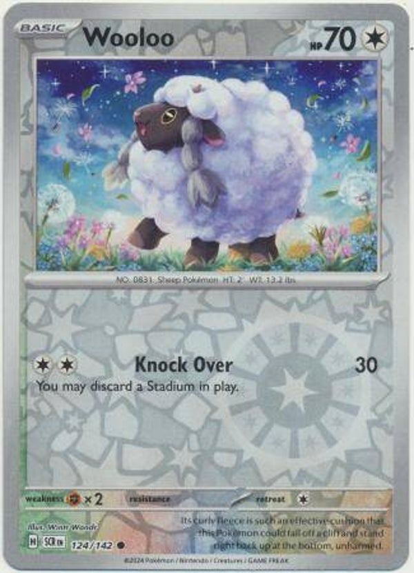 Wooloo 124/142 Reverse Holo Stellar Crown