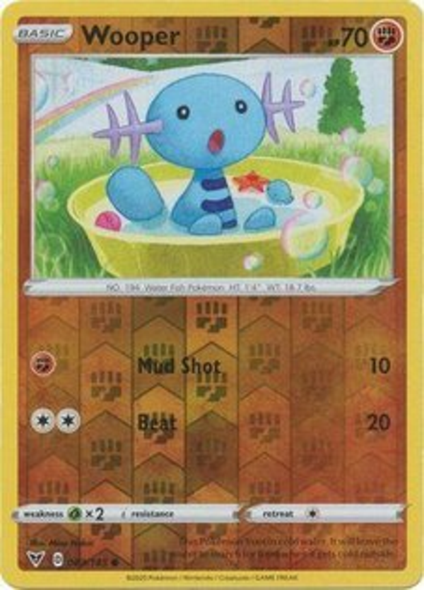 Wooper 083/185 Reverse holo Vivid Voltage