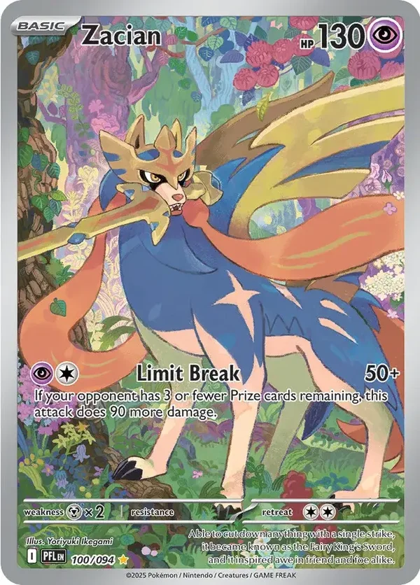 Zacian 100/094 Phantasmal Flames