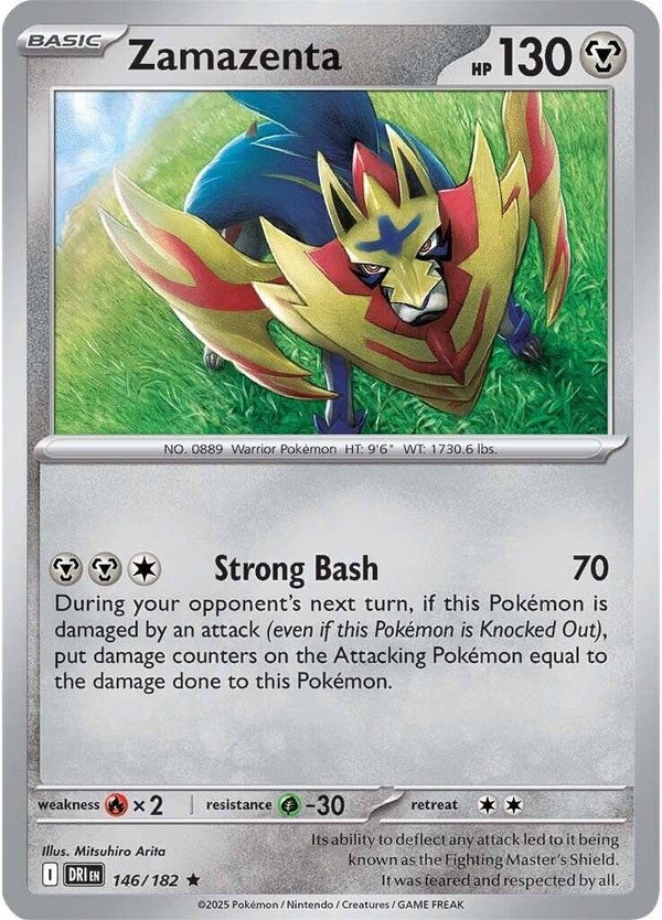 Zamazenta 146/182 Holo Destined Rivals
