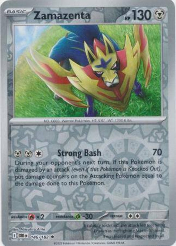 Zamazenta 146/182 Reverse Holo Destined Rivals