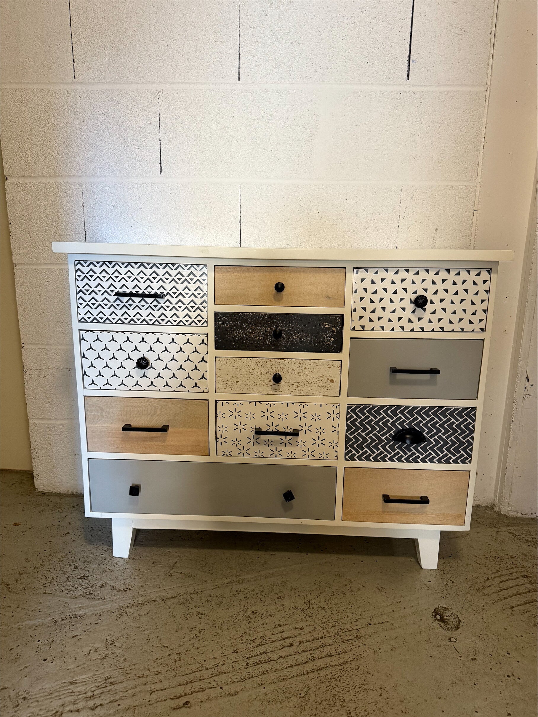 Commode Vintage 12 Tiroirs